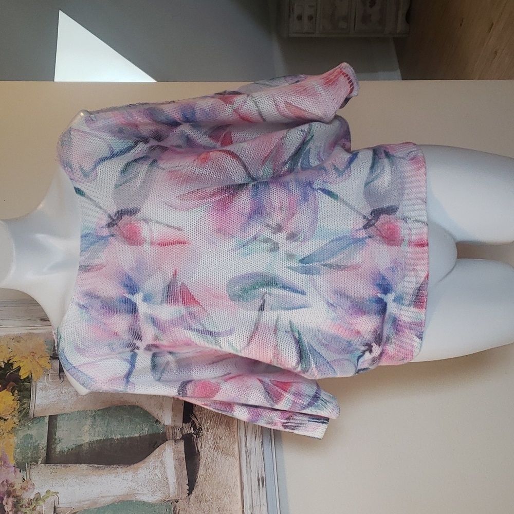 Luisa Ricci Cold Shoulder Sweater